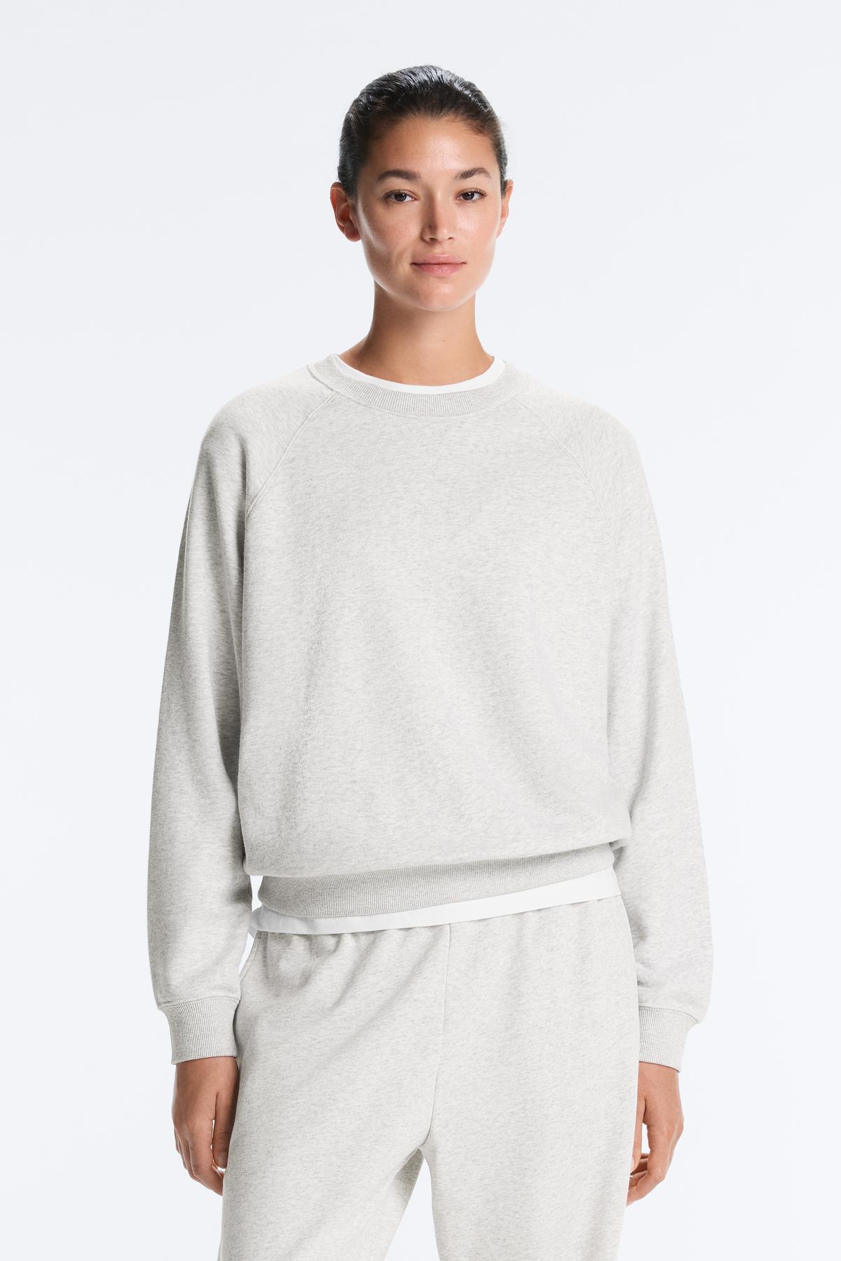 Oysho  Bisiklet yaka melanj sweatshirt