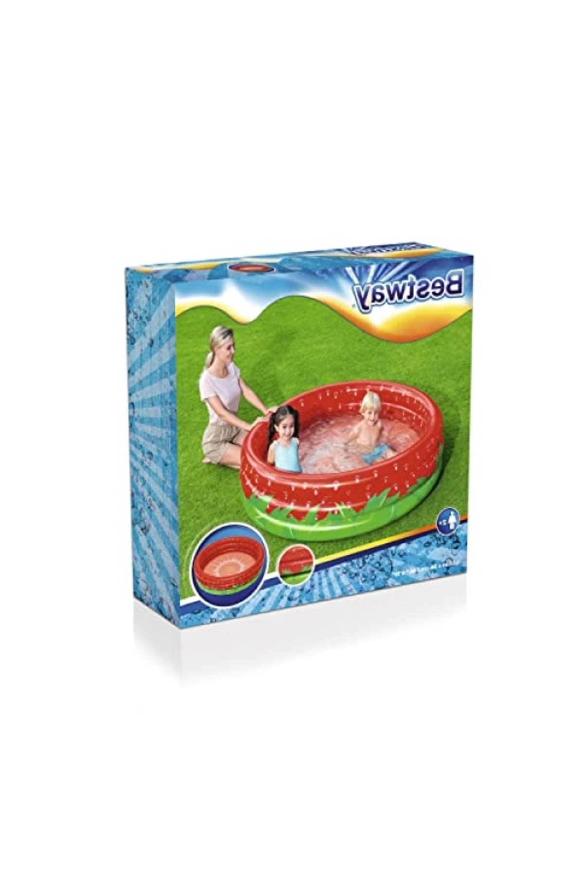 markentegra Şişirilebilir Tatlı Çilek Oyun Havuzu - 508 L fotoğrafı 3 (önizleme)