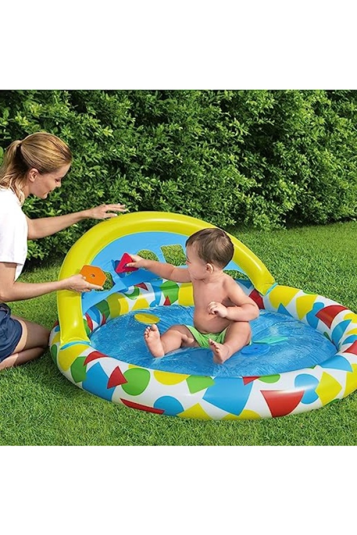 markentegra Çocuklar İçin Şişme Havuz 1.20m x 1.17m x 46cm fotoğrafı 2 (önizleme)