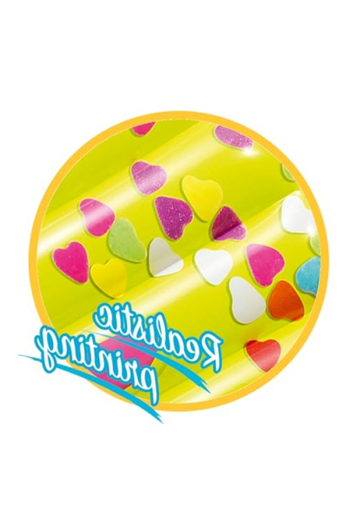 markentegra Gerçekçi Baskılı Renkli Popsicle Mat - 183 x 66 cm fotoğrafı 3 (önizleme)