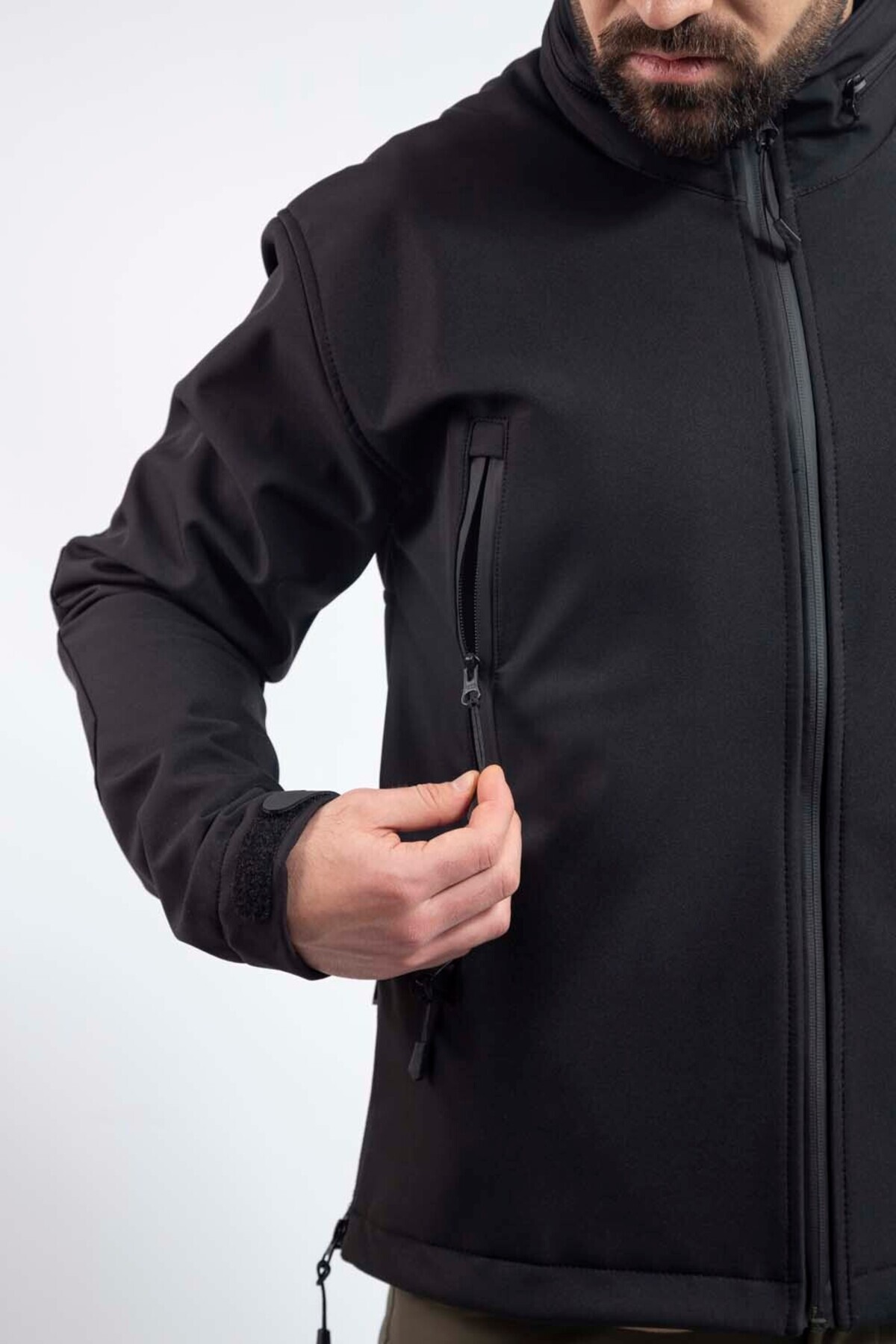 ژاکت مردانه تاکتیکال بیرونی Softshell SHELLHT04 — رنگارنگ TYC9A6AA8D1C33E1B1DCA8E01 — تصویر 8 از 8