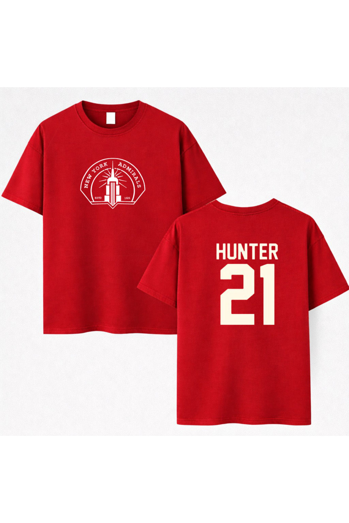 Heated Rivalry Scoot Hunter 21 Design Printed Double Sided Unisex White T-ShirtT-shirt