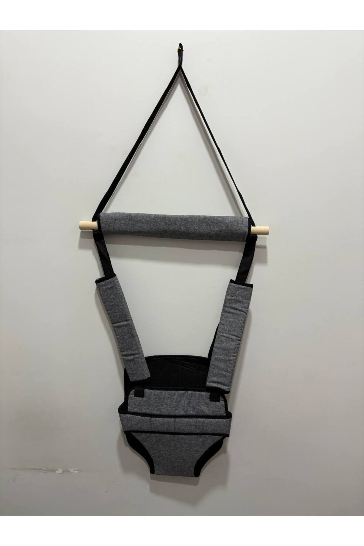 Cozibo Hoppala Zıpzıp Yüz Korumalı Kanguru, Yaylı Denge Bebek Yürüteci Doğal Ahşap fotoğrafı 3 (önizleme)