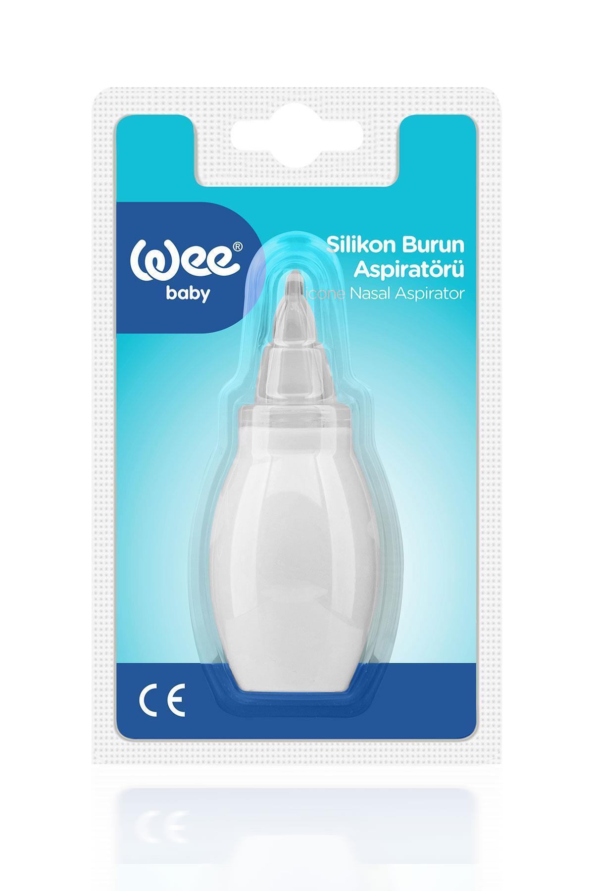 Wee Baby Silikon Burun Aspiratörü - BEYAZ fotoğrafı 4 (önizleme)