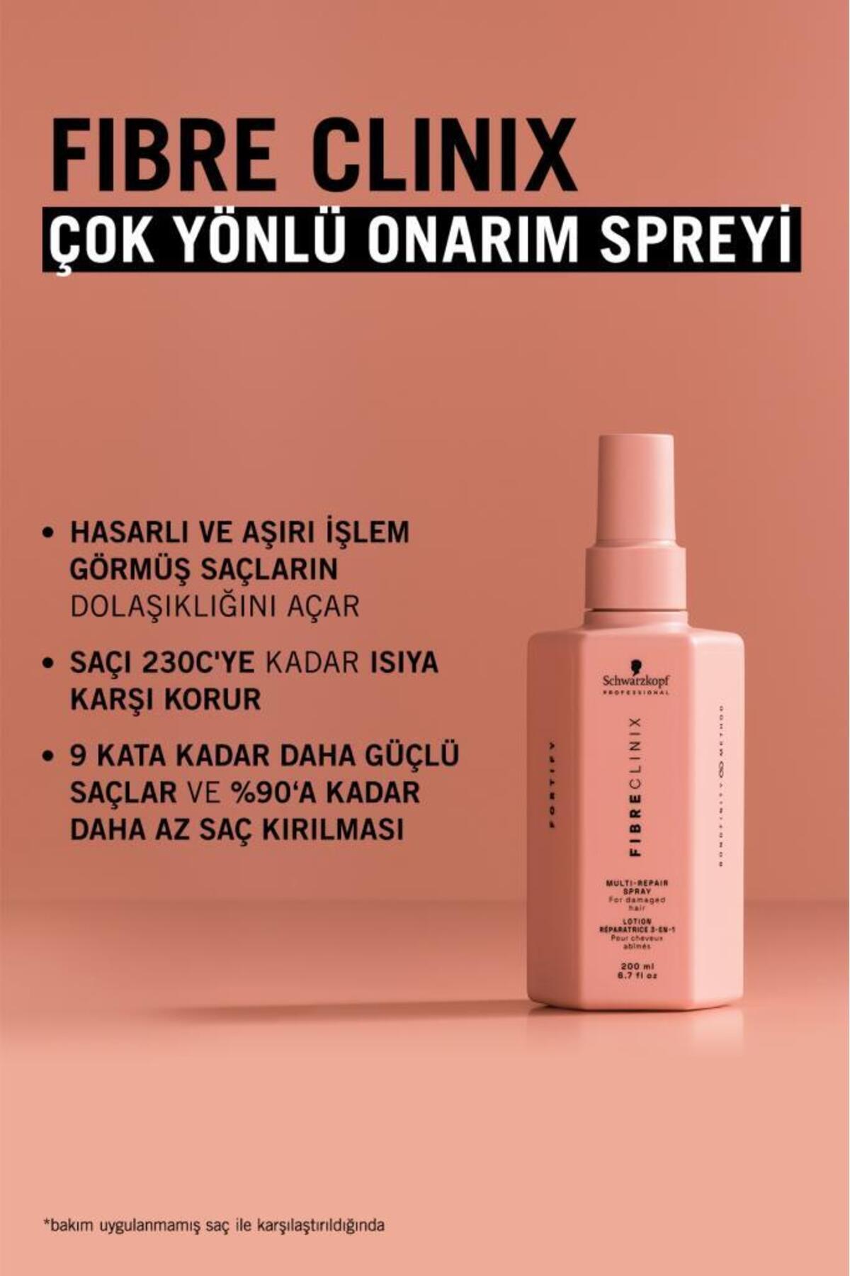 Yıpranmış Saçlar İçin Çok Yönlü Onarım Spreyi 200ml | İşlem Görmüş Saçlar — 4067971068442 — تصویر 2 از 7