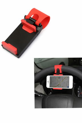 Mega Oto Market Direksiyon Telefon Tutucu Araç İçi – Oto Direksiyona Takılan ...