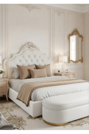 FARCY 3'lü Kadife Kumaş Dekoratif Yatak Runner & 2li İç Dolgulu Kare Yastık K...