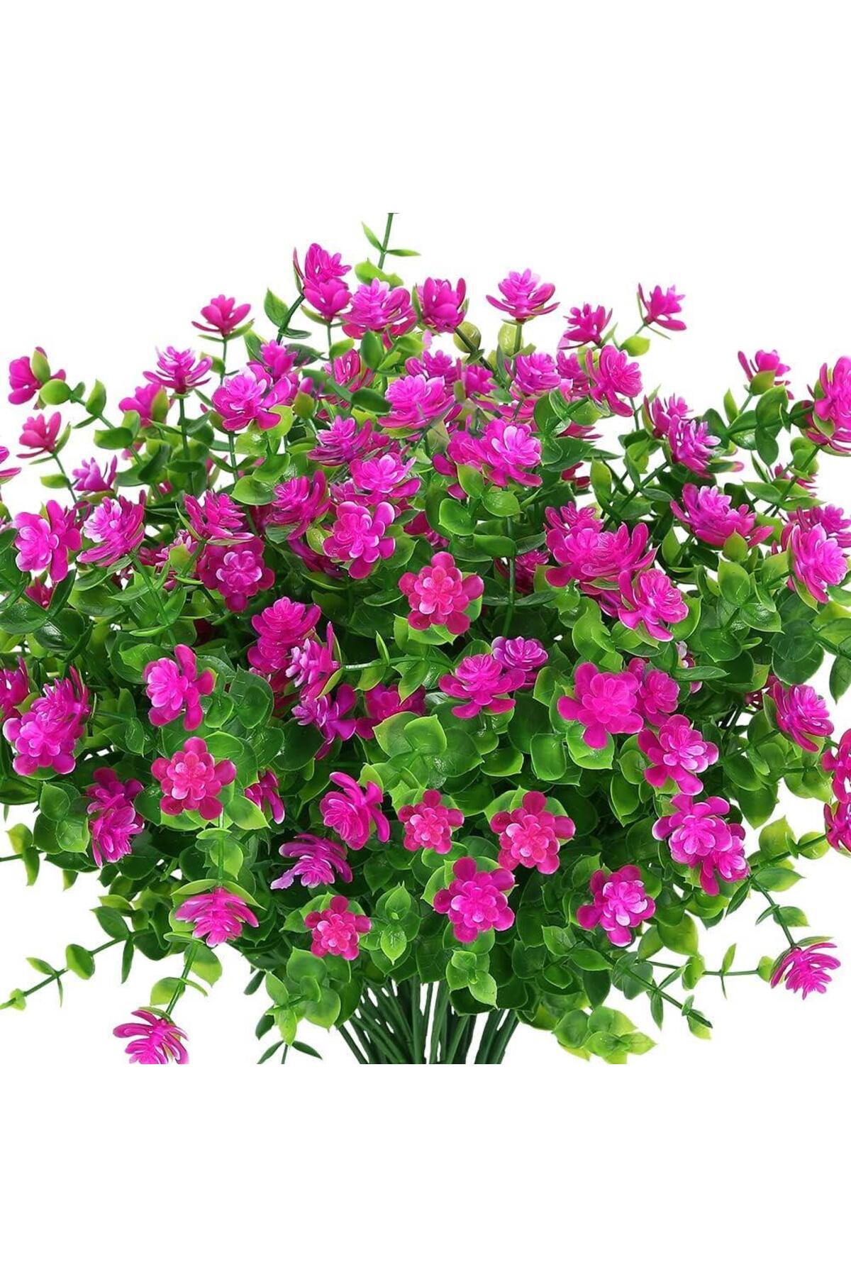 Artificial Flower LILAC Enameled Boxwood Decorative Artificial Plant
