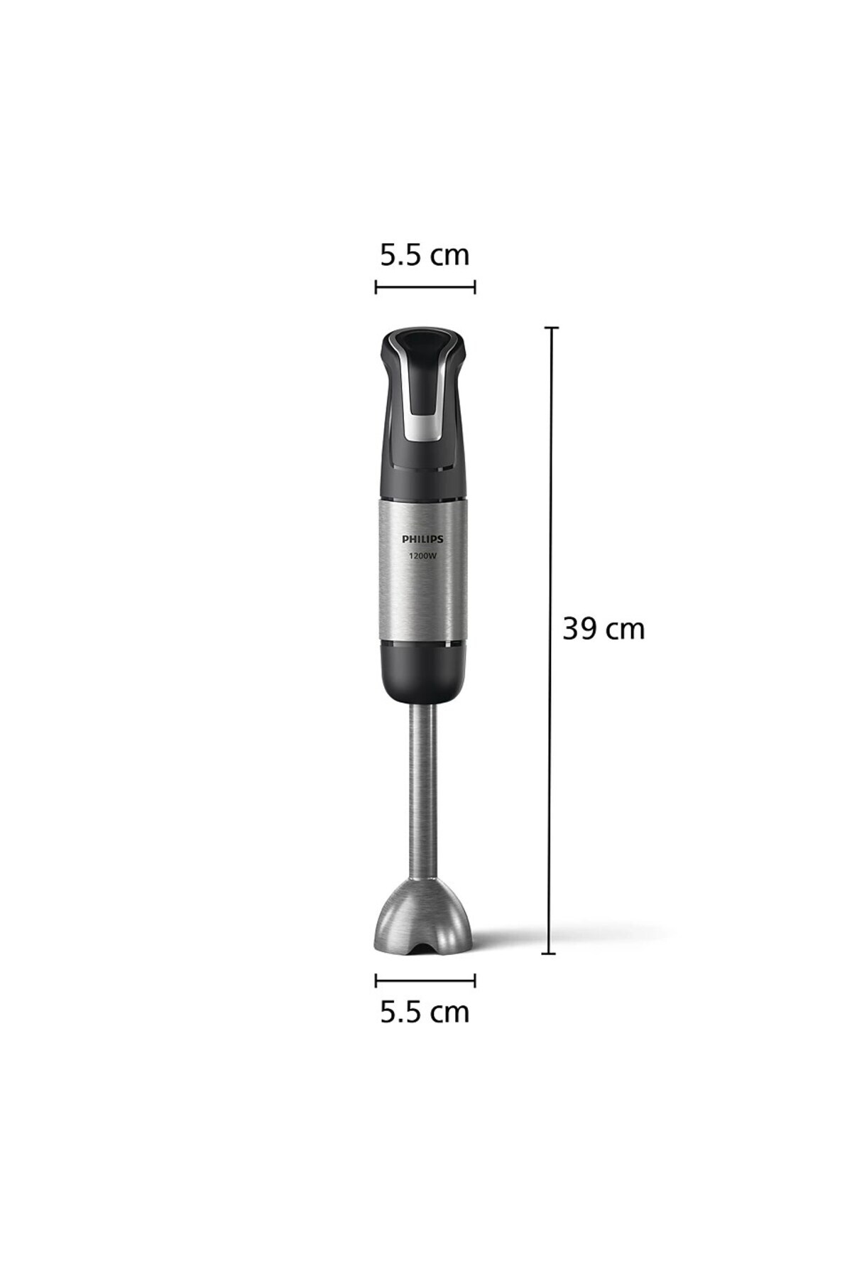 Philips 5000 Serisi El Blenderı 1200W Motor, Paslanmaz Çelik Bıçaklar, Bebek Maması Hazırlama fotoğrafı 2 (önizleme)