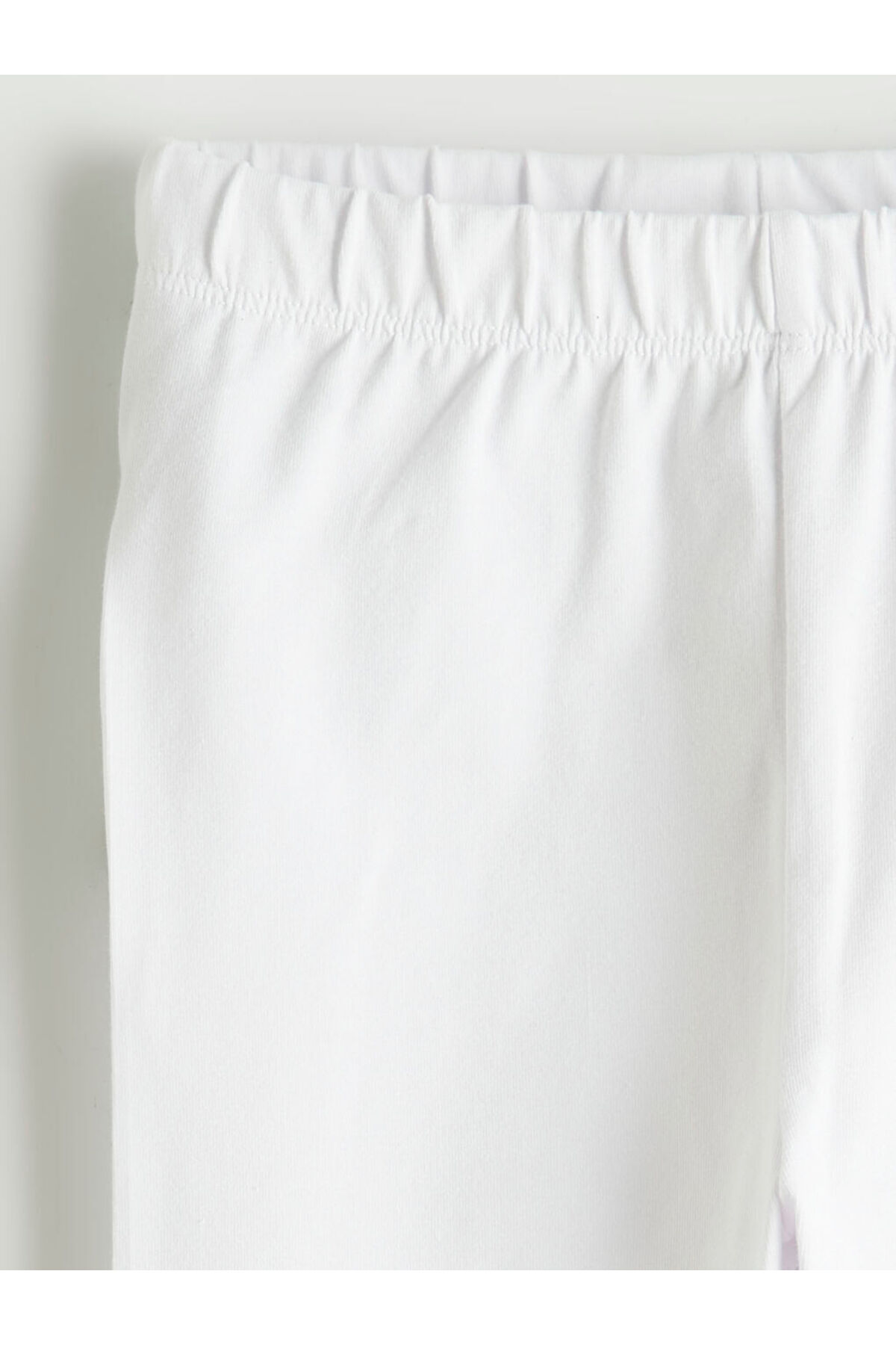 LC Waikiki Beyaz Basic Kız Çocuk Tayt fotoğrafı 2 (önizleme)