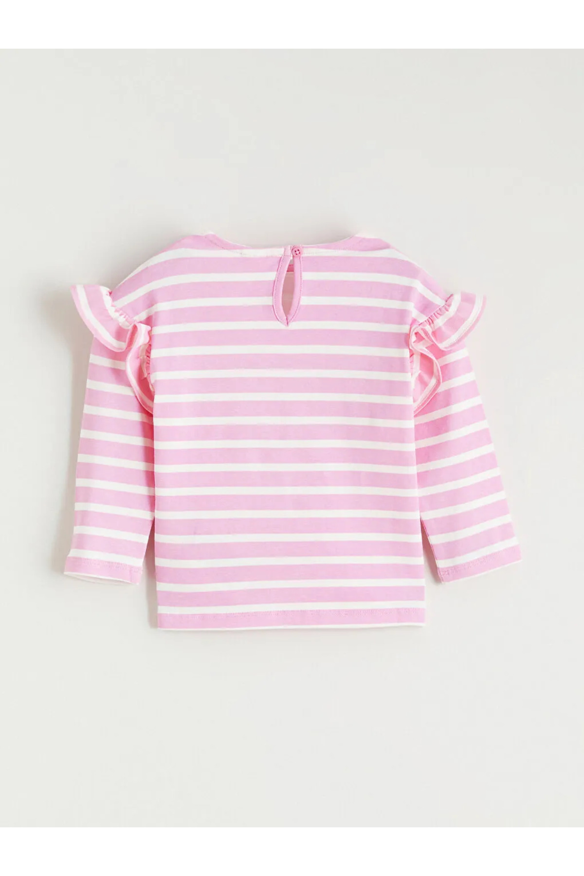 LC Waikiki Ekru Çiçek Nakışlı Kız Bebek Bluz ve Tayt fotoğrafı 5 (önizleme)