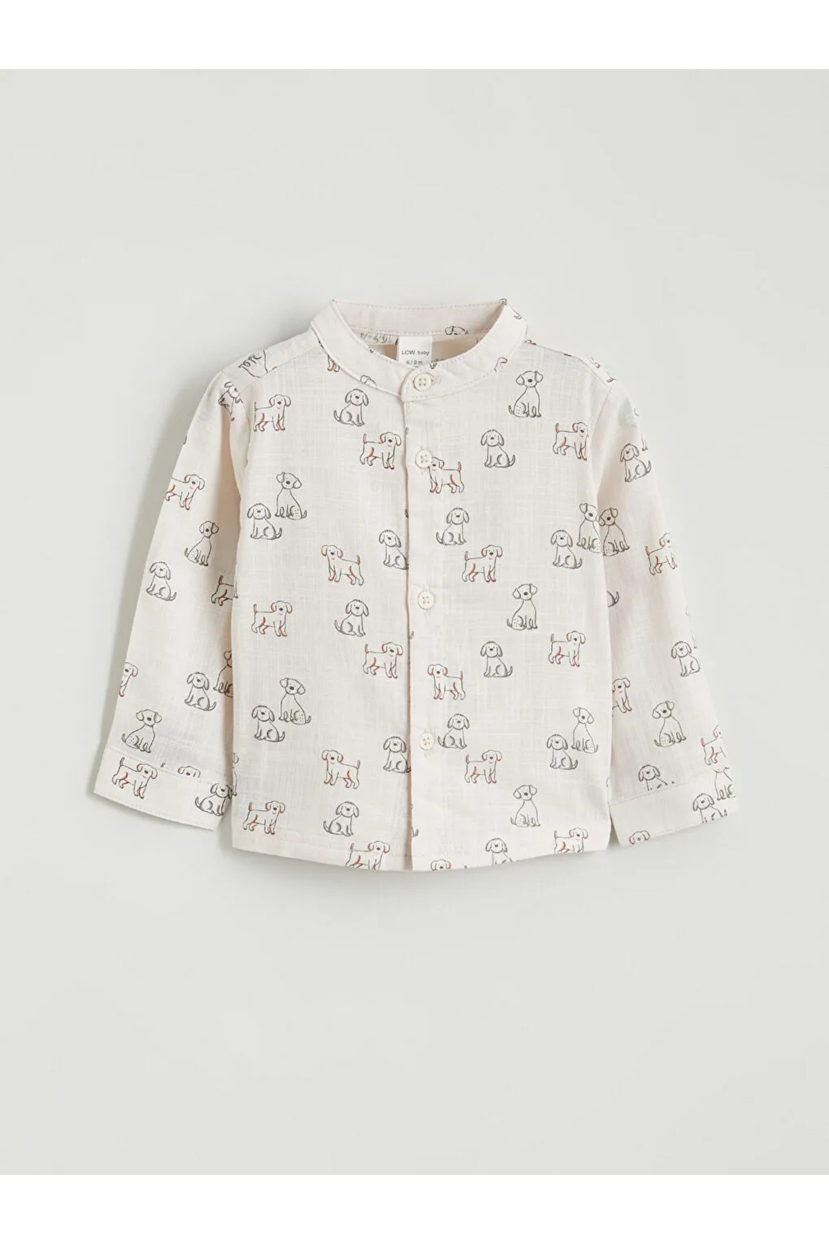 LC Waikiki Ekru Hakim Yaka Erkek Bebek Gömlek ve Pantolon fotoğrafı 2 (önizleme)