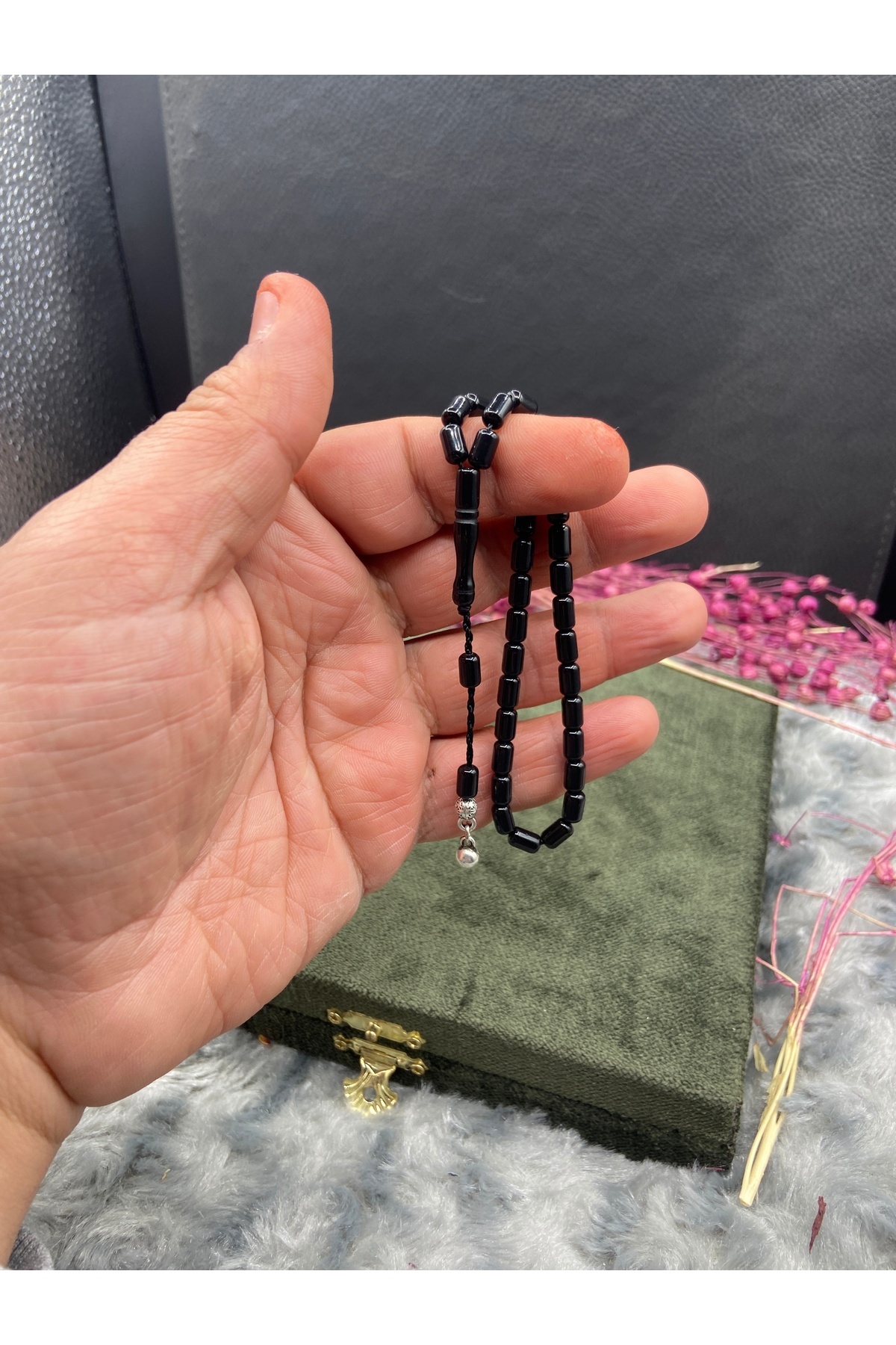 Grand Belial's Key ブラックメタル　blackl Kt BİLEK BOY 4x7 SİSTEMLİ KATALİN SİYAH TESBİH - Fiyatı, Yorumları
