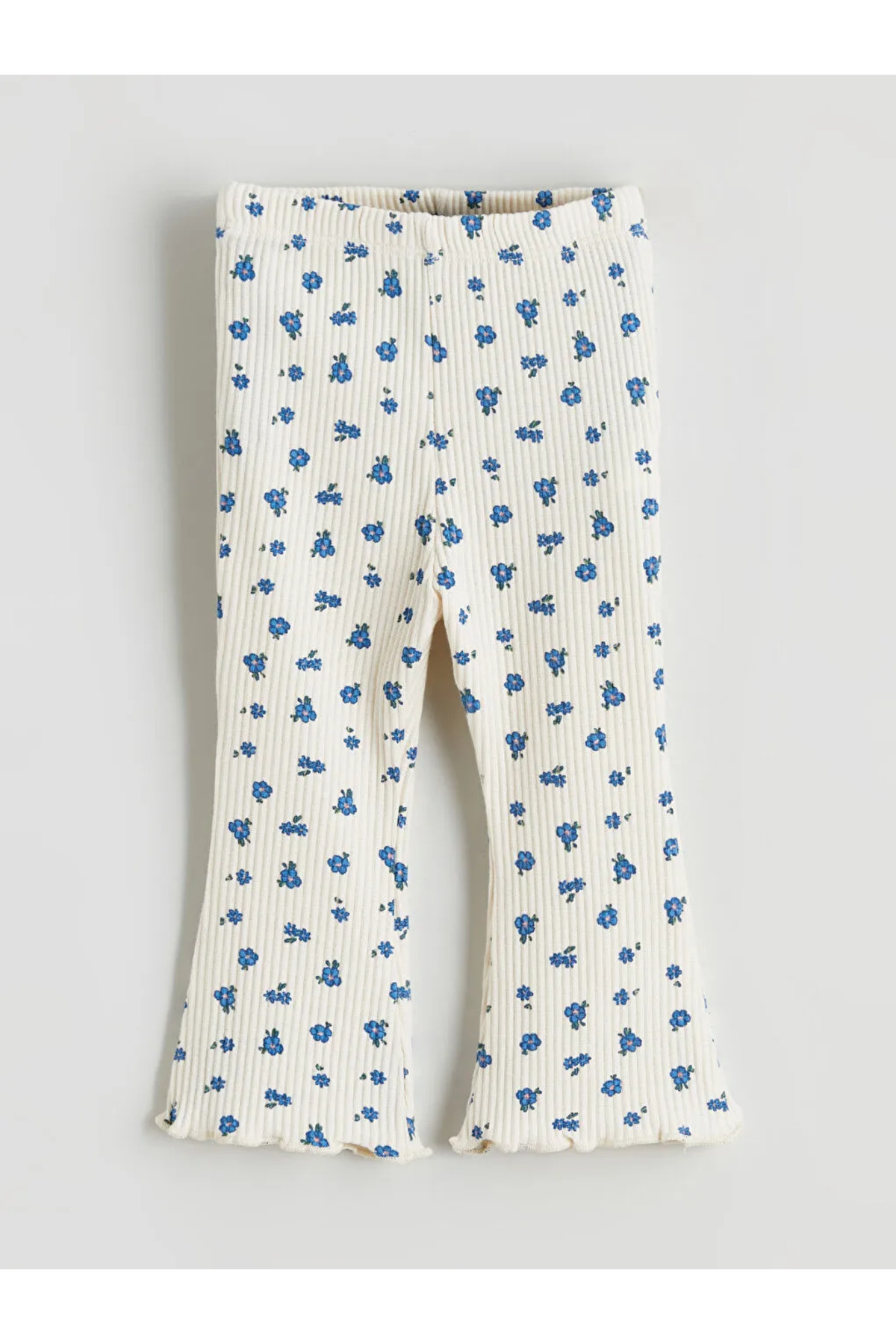 LC Waikiki Mavi Fırfırlı Kız Bebek Gömlek ve Tayt fotoğrafı 5 (önizleme)