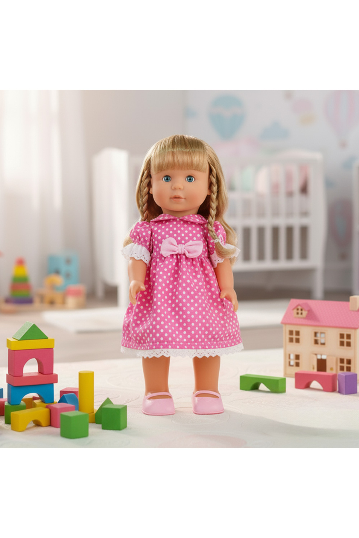 Mega City Girl Şarkı Söyleyen ve Yürüyen Bebek 43 Cm fotoğrafı 3 (önizleme)