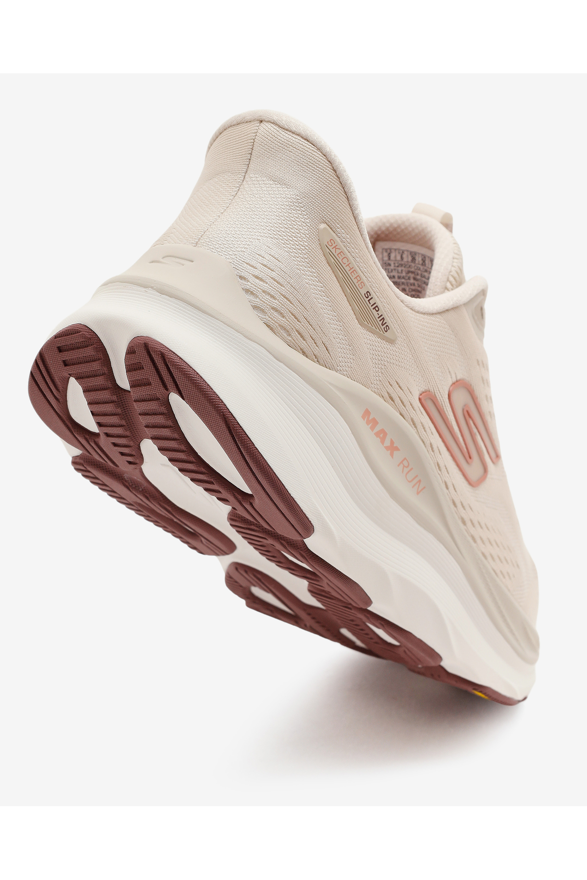 Skechers MAX RUN Kadın Natürel Koşu Ayakkabısı 129200 NAT - Fiyatı