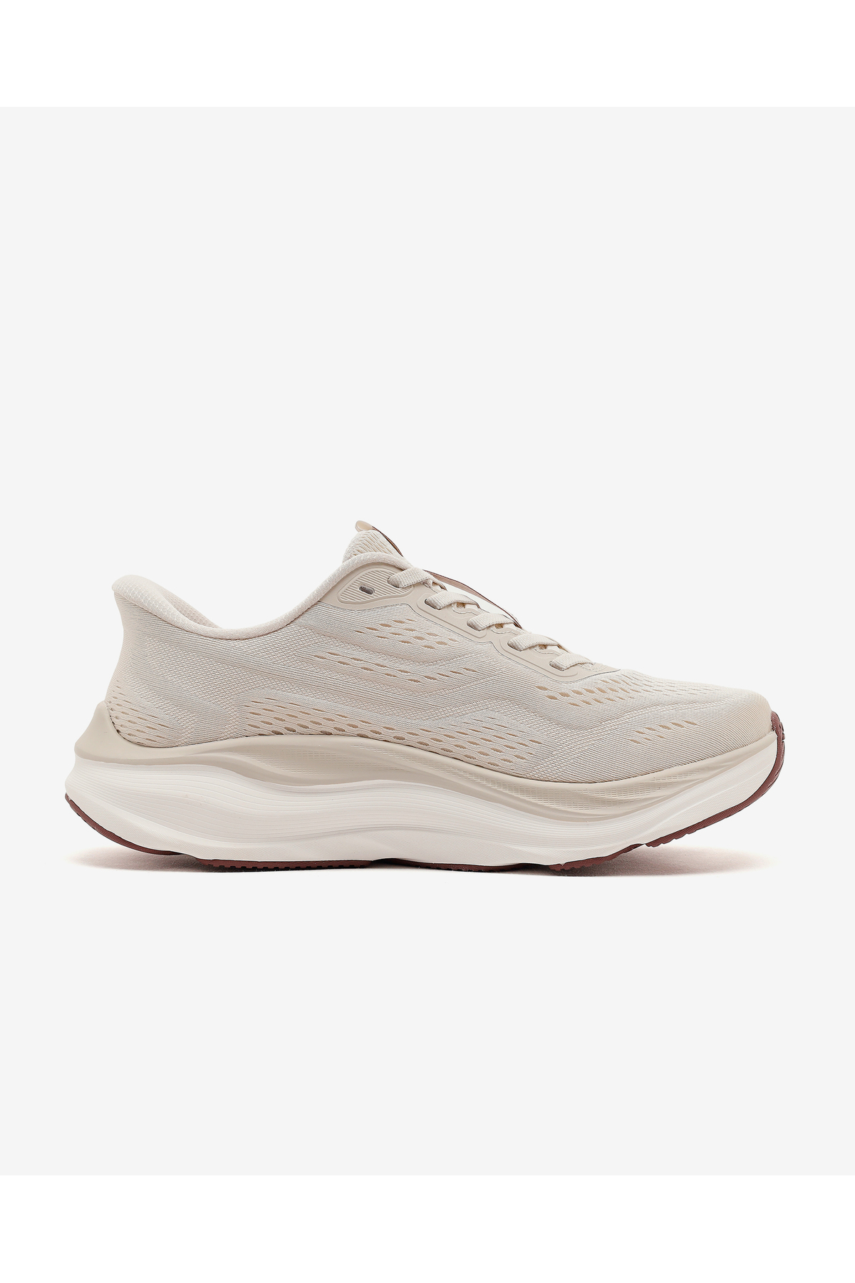 Skechers MAX RUN Kadın Natürel Koşu Ayakkabısı 129200 NAT - Fiyatı