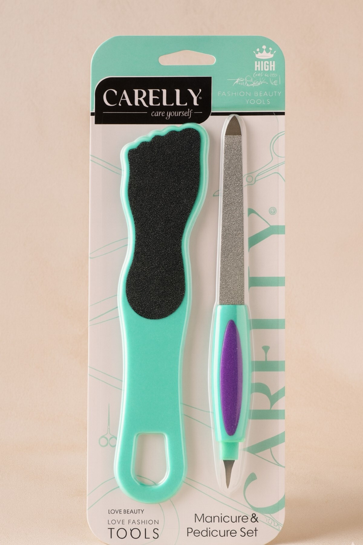 Jpr--3107 Carelly 2li Kişisel Bakım Seti Manikür Pedikür Set — PRA-13603507-0862 — تصویر 3 از 3