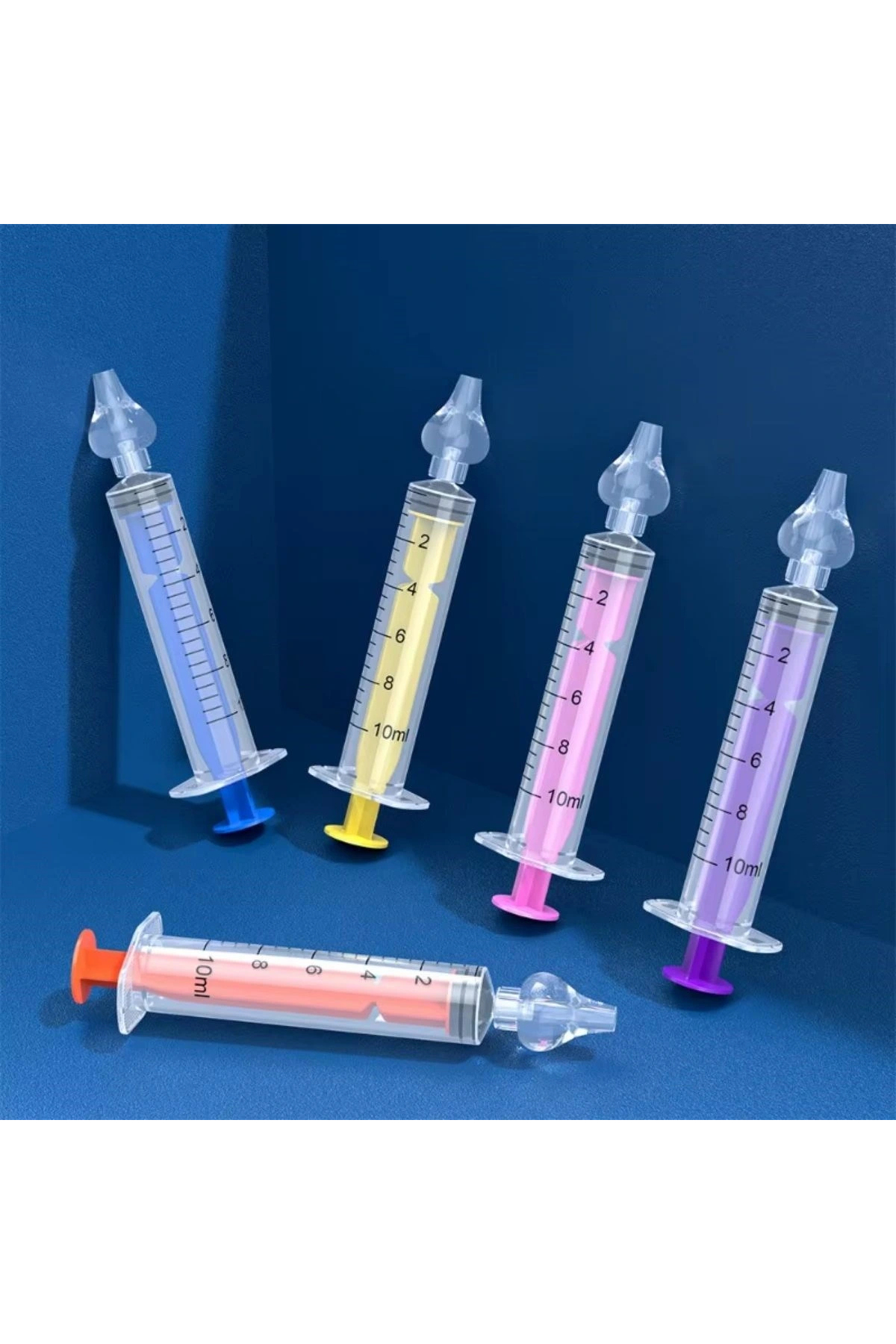 Marsilyan Yeniden Kullanılabilir, Manuel Burun Temizleyici 10ml Kapasiteli Burun Açıcı Şırınga (4887) fotoğrafı 2 (önizleme)