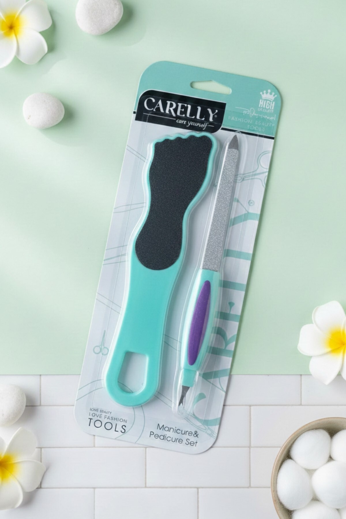 JASPER Jpr--3107 Carelly 2li Kişisel Bakım Seti Manikür Pedikür Set — PRA-13603507-0862