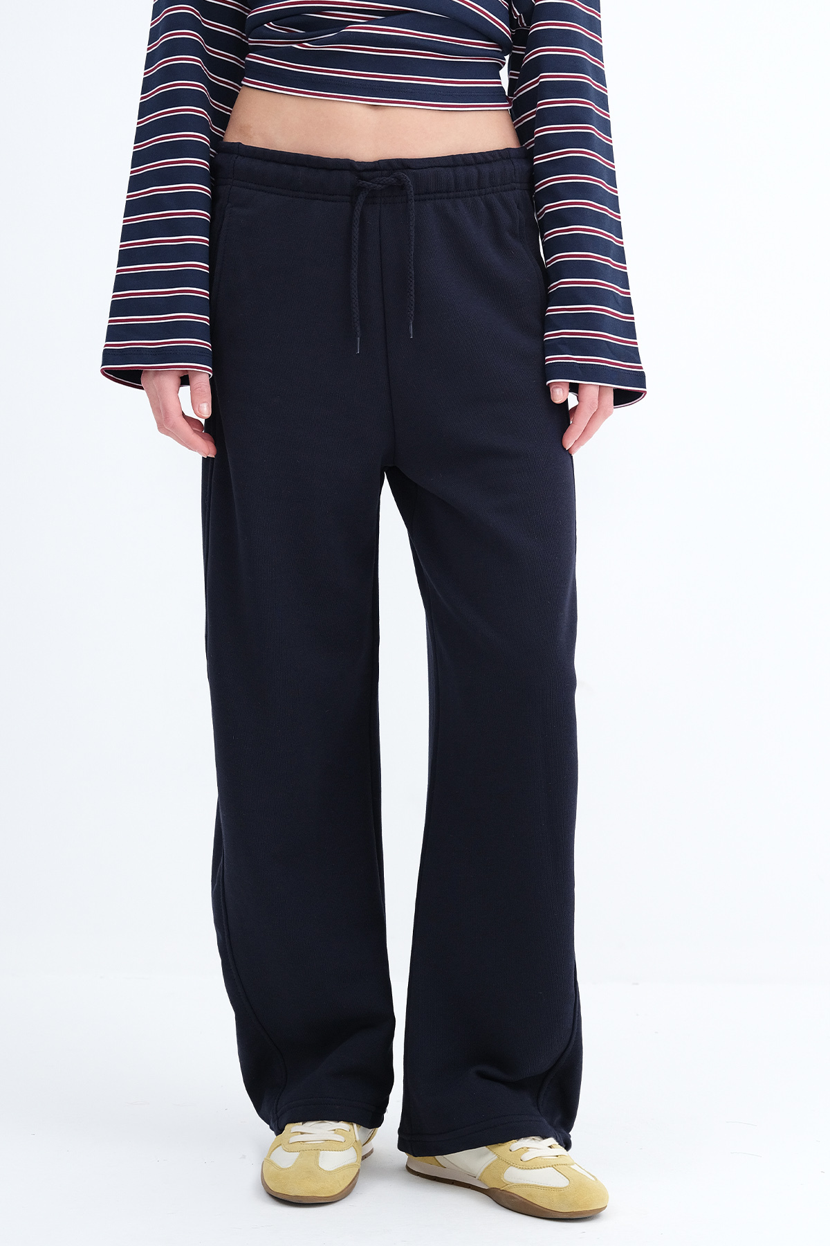 Addax  Cepli Wide Leg Eşofman EŞF10487 - Görsel 2