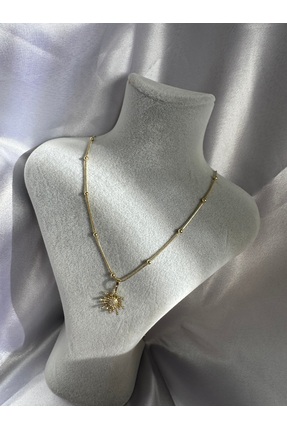 XUPİNGG Xuping 14 K gold dorika kolye 60 cm