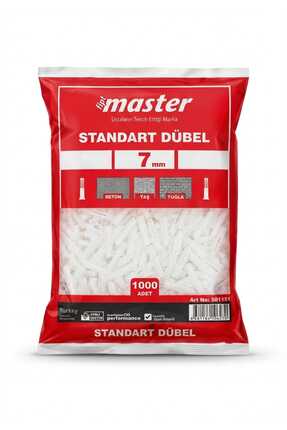 Master PLASTİK DÜBEL 7 mm (1000 adet)