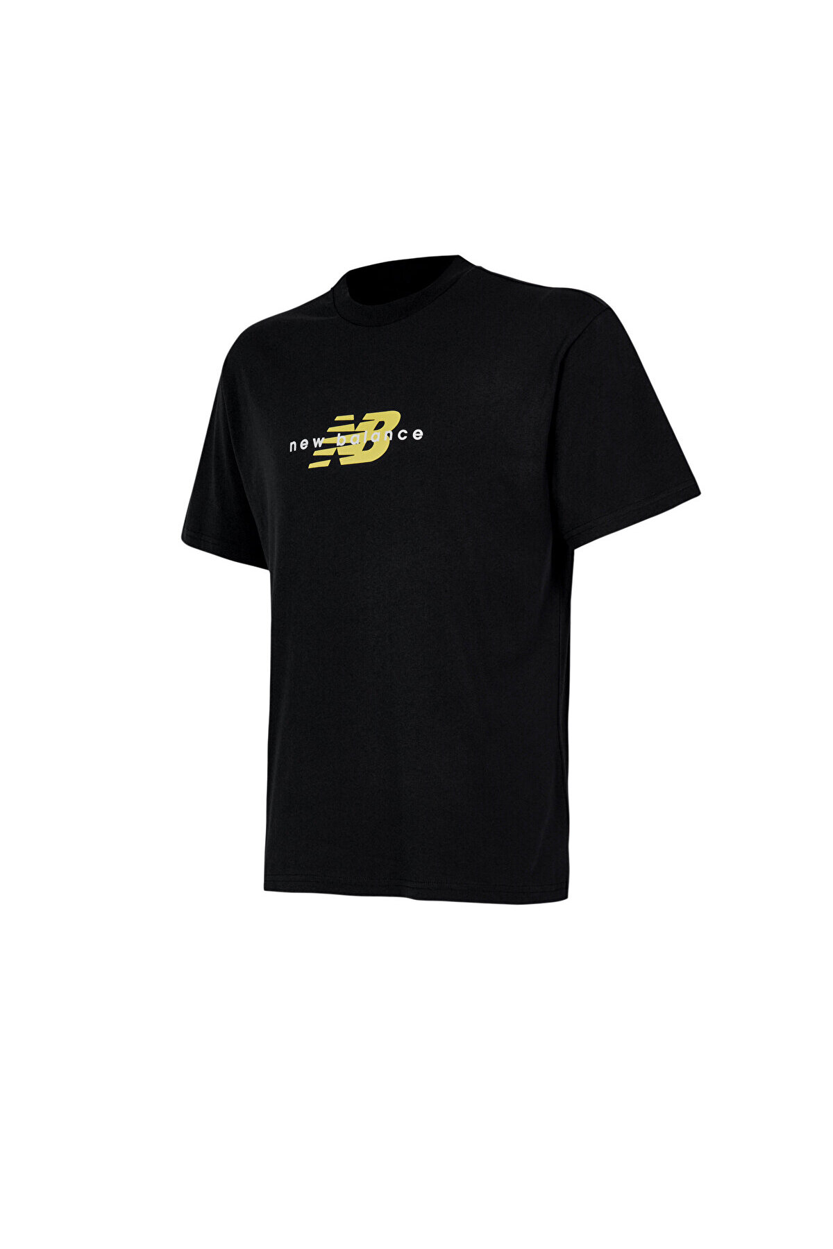 تی‌شرت مردانه مشکی MNT1645 نیو بالانس تی شرت ورزشی New Balance