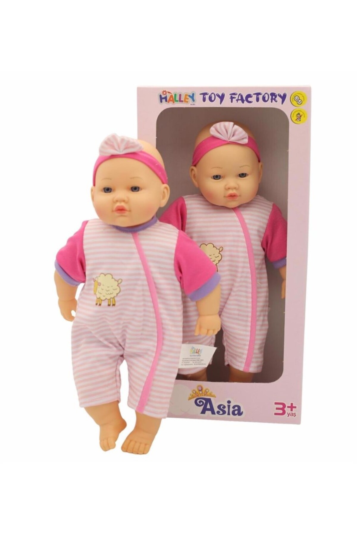 Horbano 78769 PELUŞ 40CM ASİA BEBEK -HLY fotoğrafı 3 (önizleme)