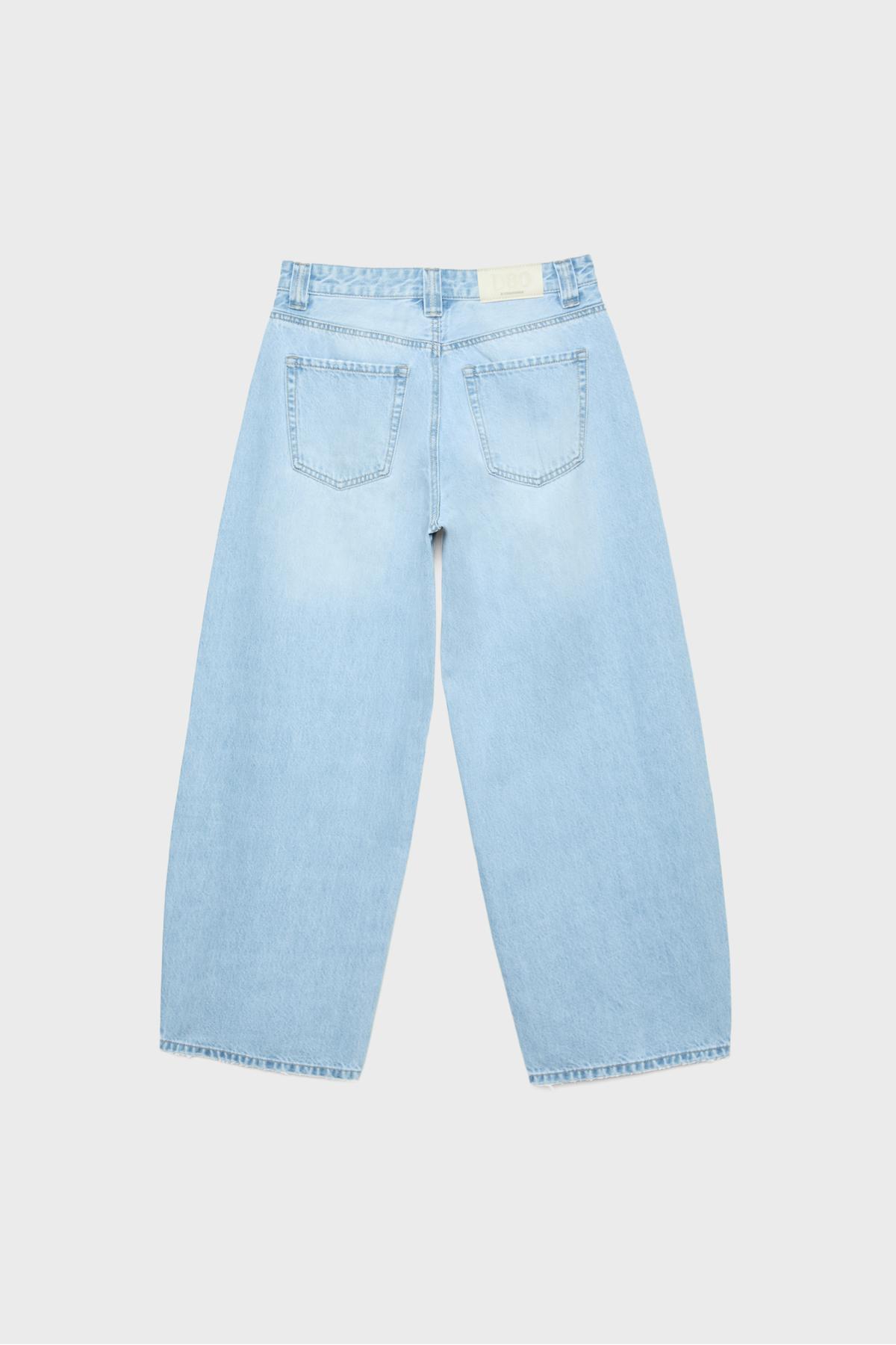 Stradivarius  D80 Barrel Fit Jean - Görsel 7