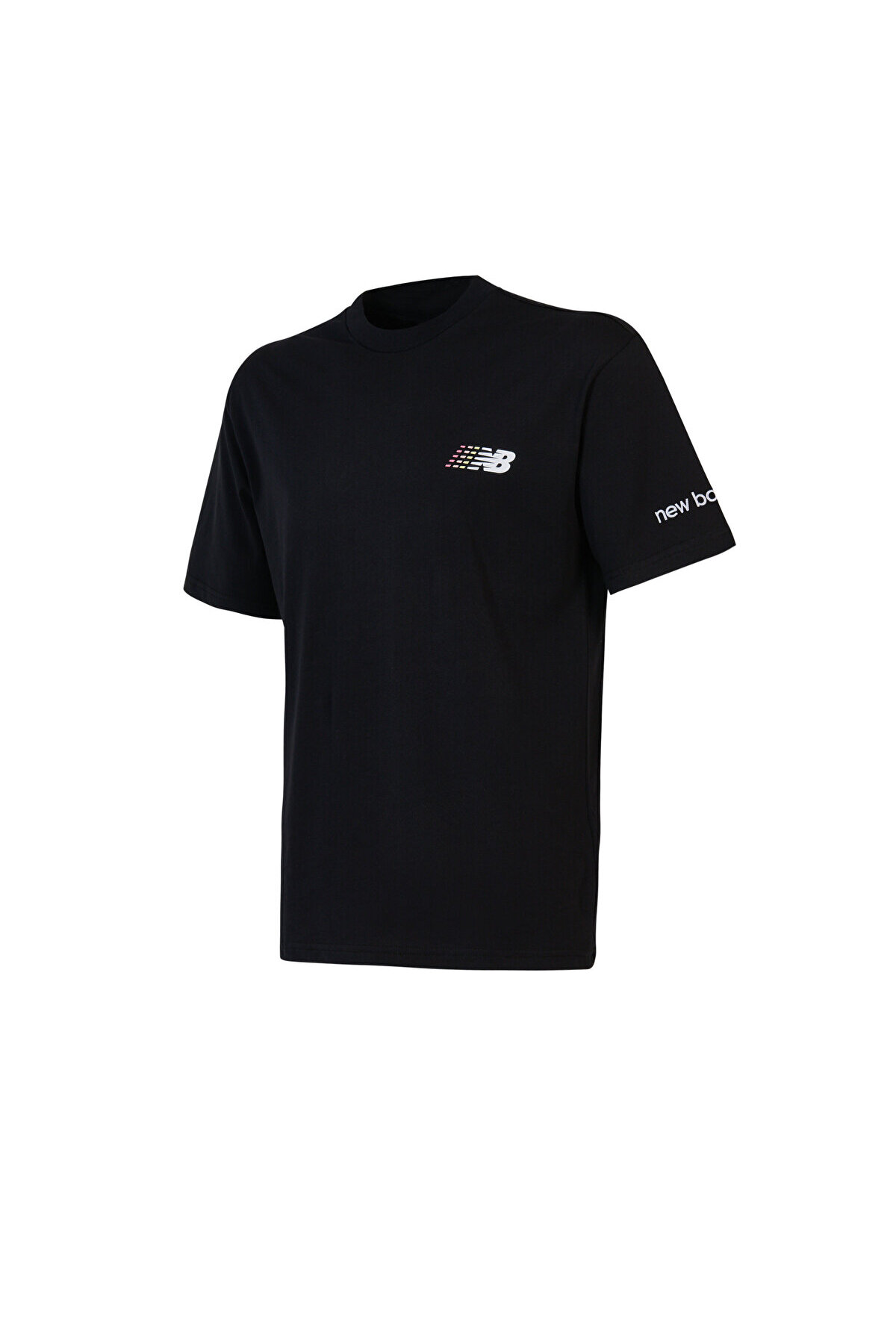 تی‌شرت مردانه مشکی MNT1644 نیو بالانس تی شرت ورزشی New Balance