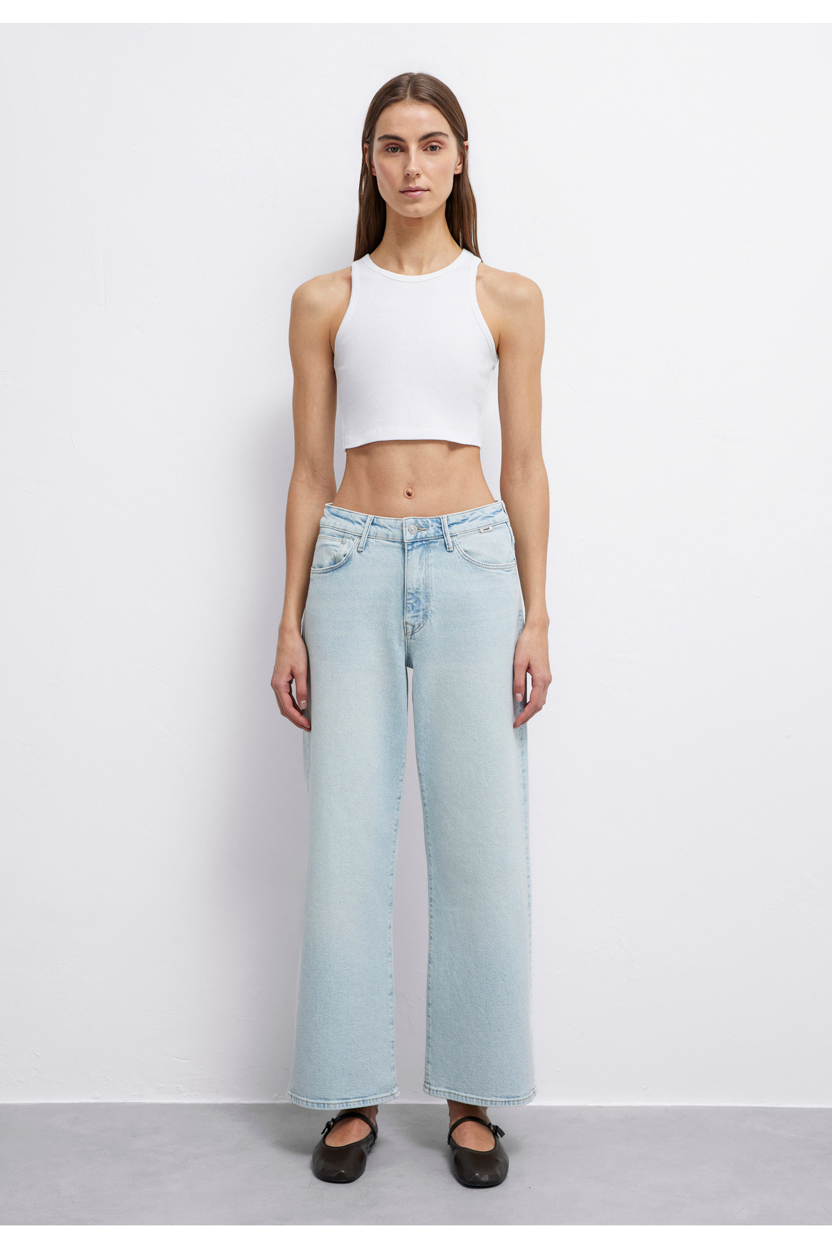 Malibu Bleached 90'S Jean Trousers 1010152-A1303