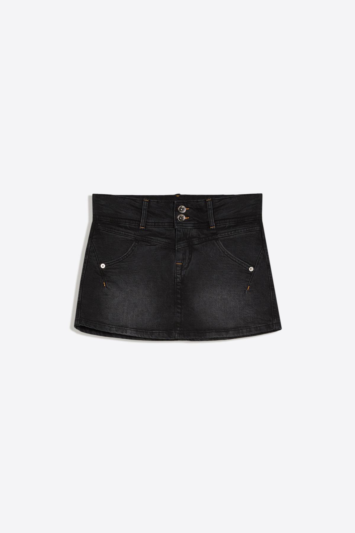 Bershka  Denim şort etek - Görsel 2