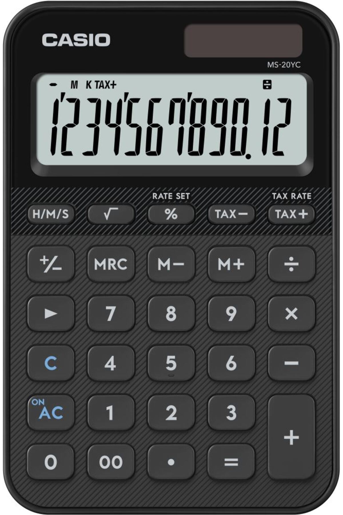 Casio MS-20YC-BK-W-DP Hesap Makinesi Desktop