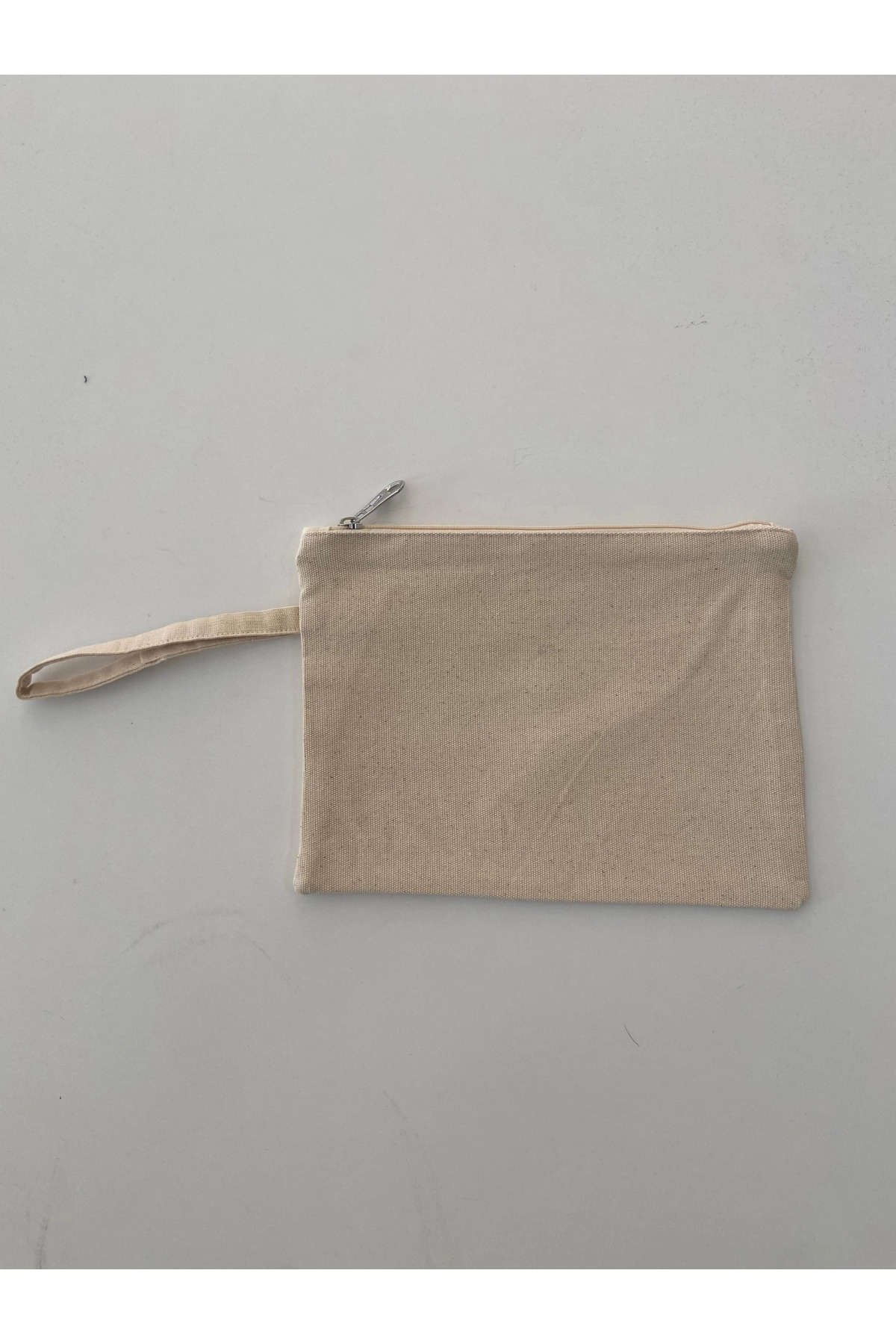 ETİFA Kanvas Clutch Çanta Astarlı Günlük Kullanım Kadın El Çantası