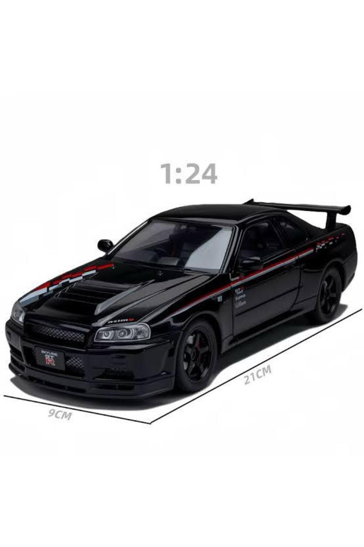 自動車 EBBRO NISSAN SKYLINE GT-R R34 1/24 nöbetçi oyuncakçı onlinebazaar oyuncağın yeni 1:24 NISSAN SKYLINE