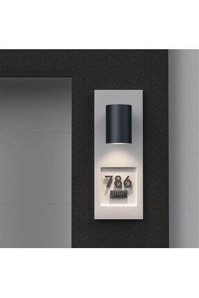 Braytron 9W Siyah LED Dış Mekan Duvar Apliği - 3000K-4000K-6500K