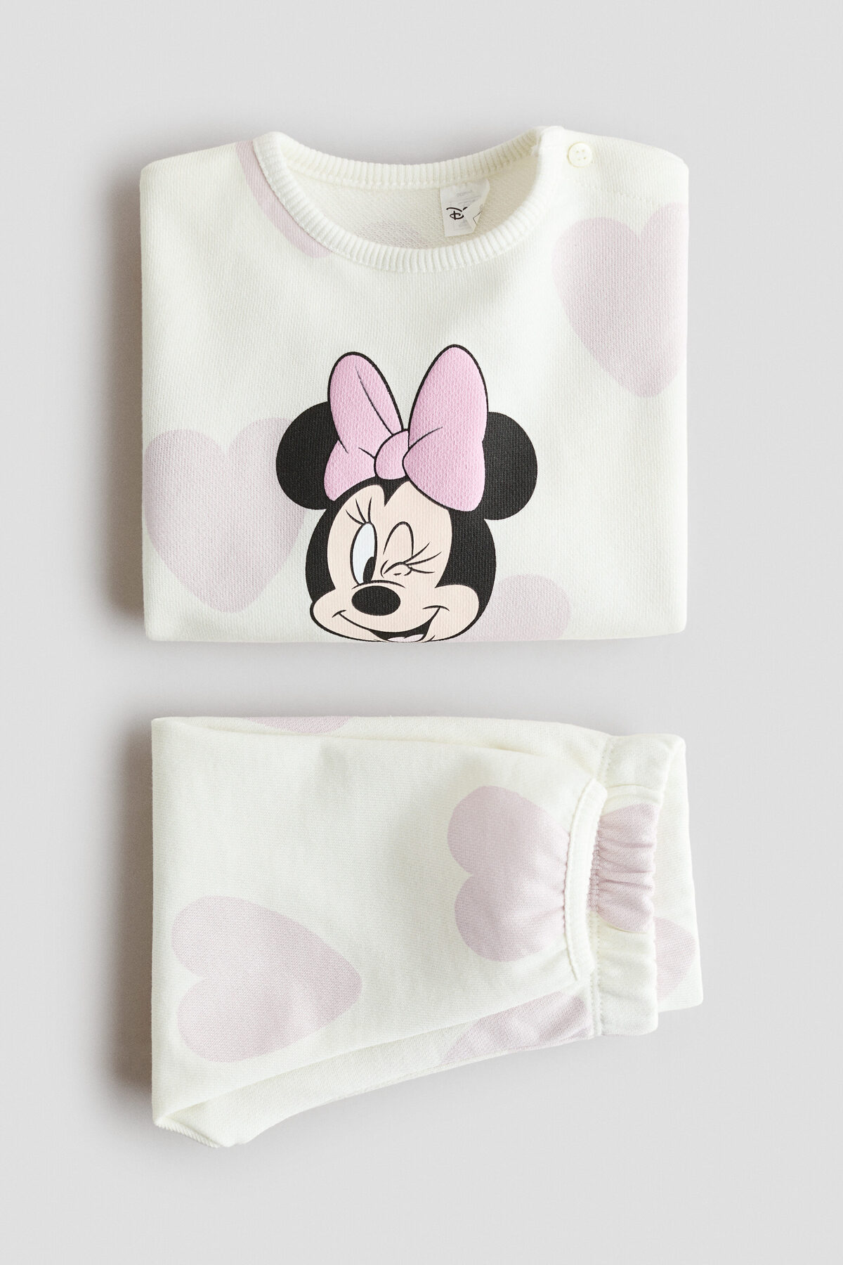 H&M 2 Parçalı Baskılı Sweatshirt Set fotoğrafı 2 (önizleme)