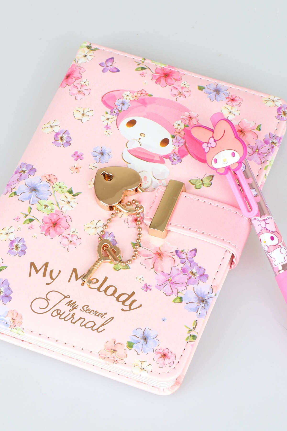 MY MELODY x Dekomus Lisanslı Dreamy Secret Garden A6 Kilitli