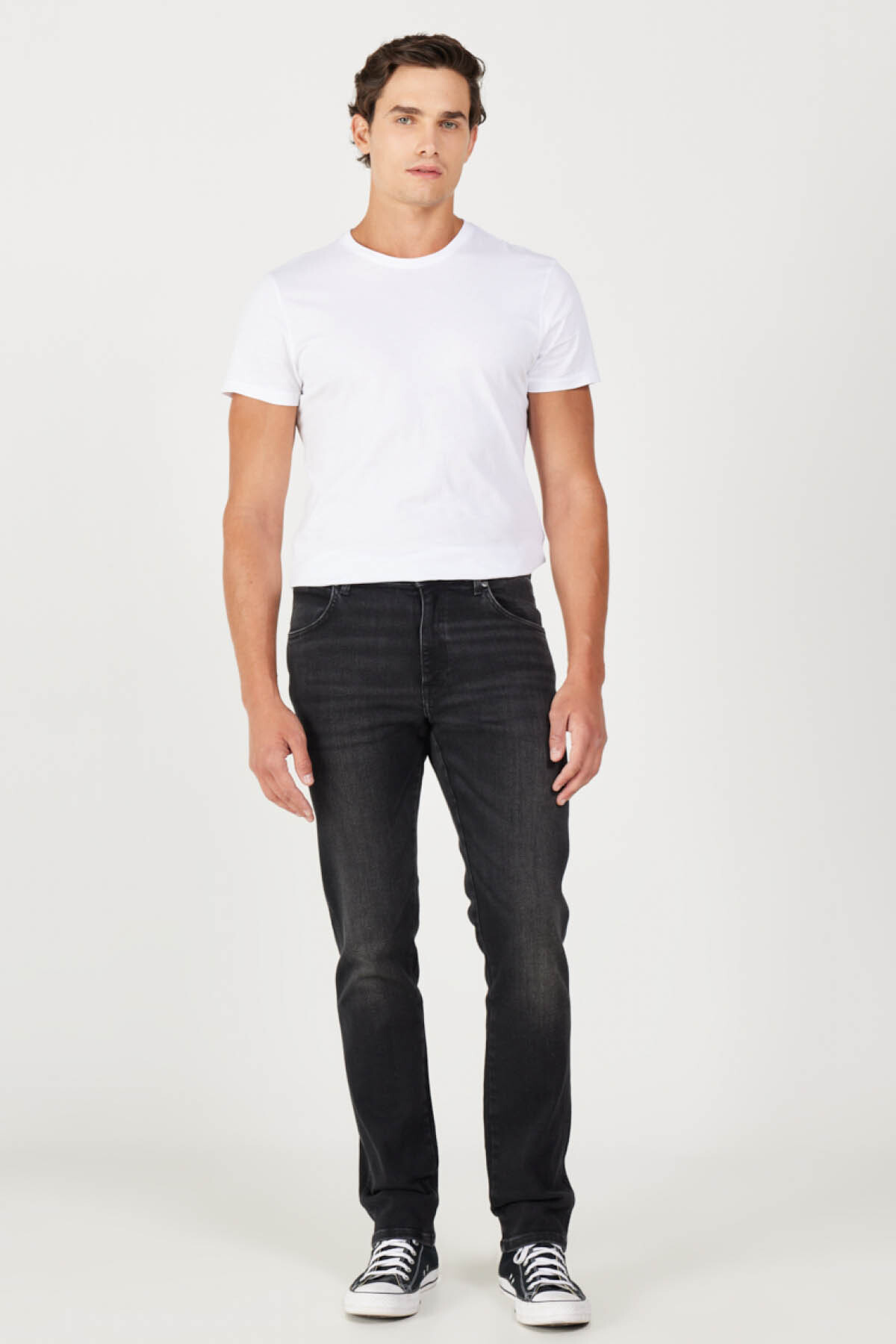 WRANGLER Texas Antrasit Erkek Jean Pantolon W12S04958 görsel 2