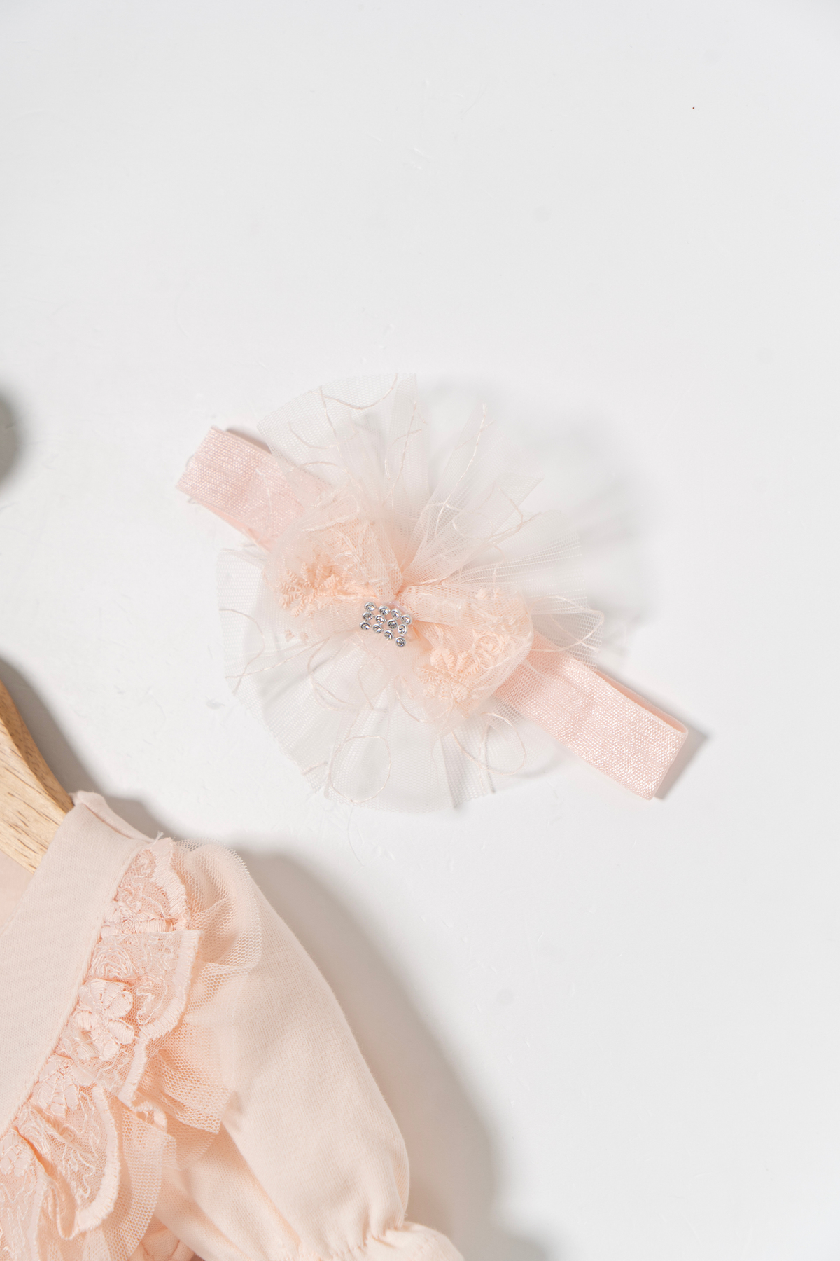 Miniday Baby Kız Bebek Mevlütlük Elbise Yazlık Bandanalı Dantelli Yeni Doğan Hastane Çıkışı Gelinlik Abiye 4010 fotoğrafı 4 (önizleme)