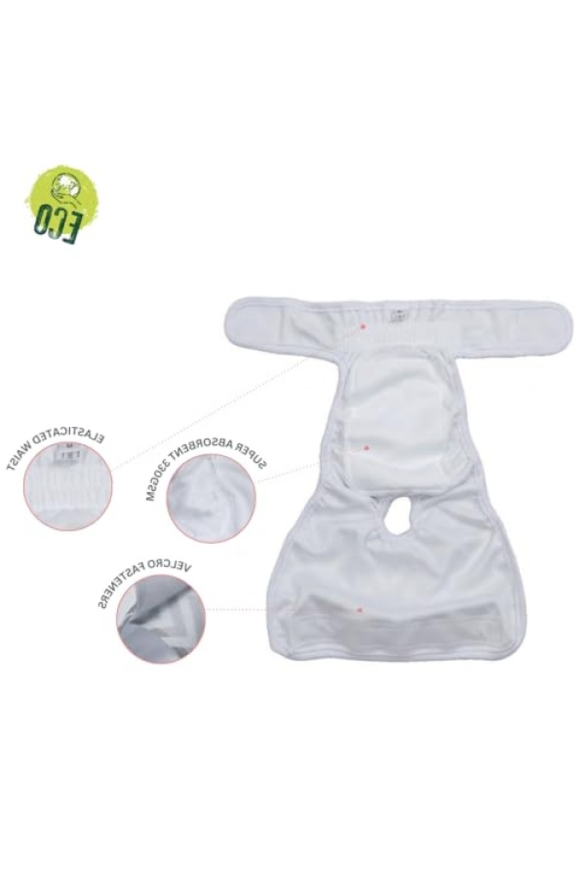 markentegra Yıkanabilir Dişi Köpek Külot (XS) fotoğrafı 3 (önizleme)