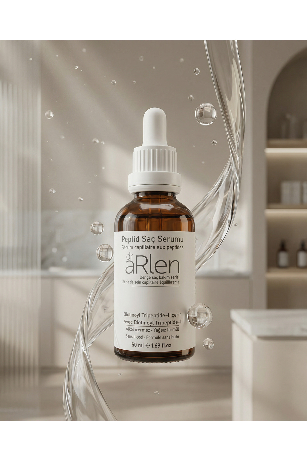 dr Denge Serisi - Peptid Saç Serumu 50 ml — 2543S — تصویر 6 از 8