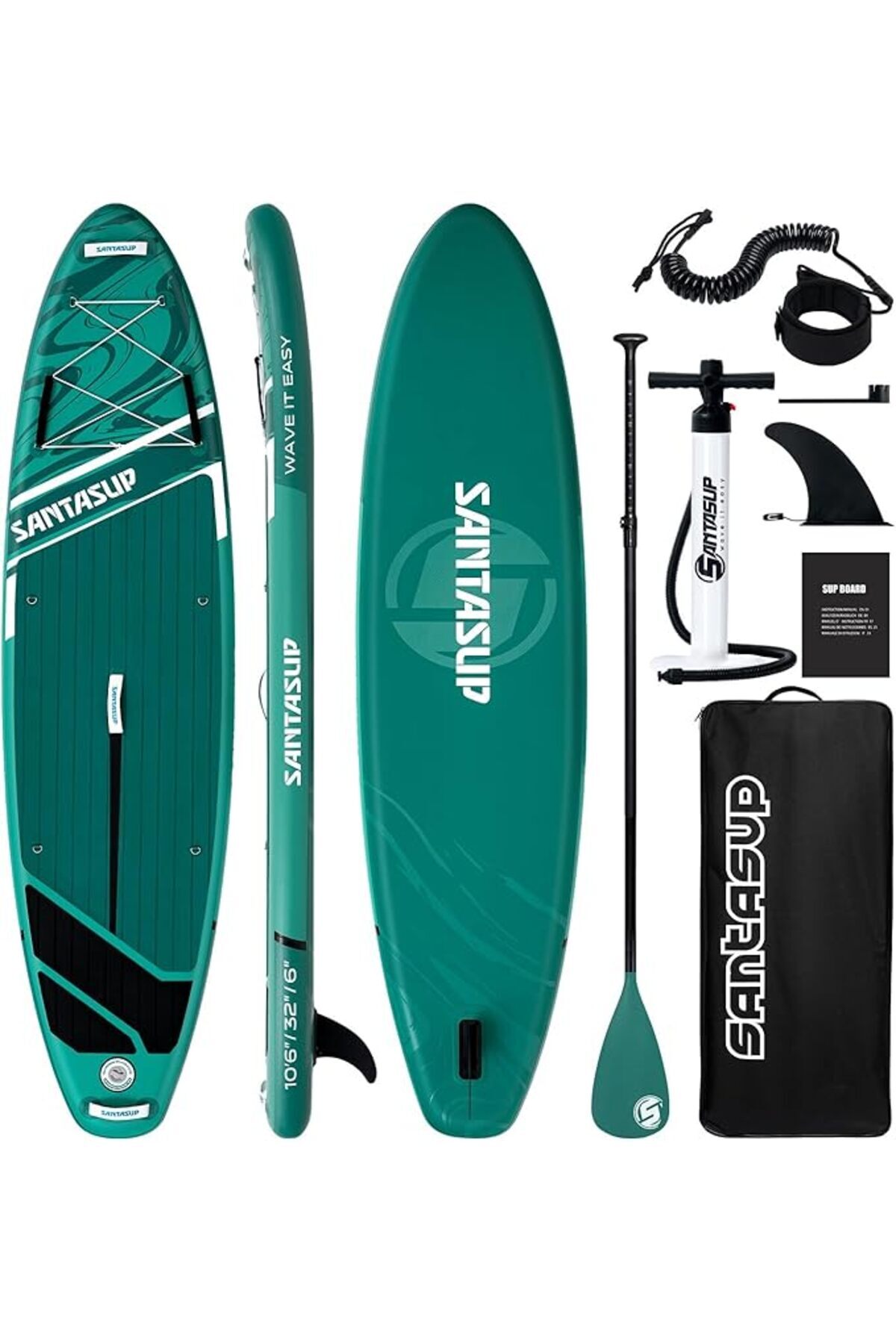 Up Balance Board Santasup 320 cm x 81 cm x 15 Cm Şişme Paddle