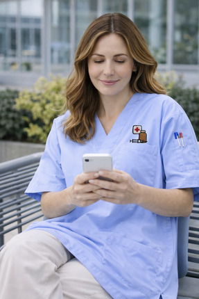 mirach Eczacılara Özel Üniforma Medikal Scrubs Forma V Yakalı Geniş Kesim 4 C...