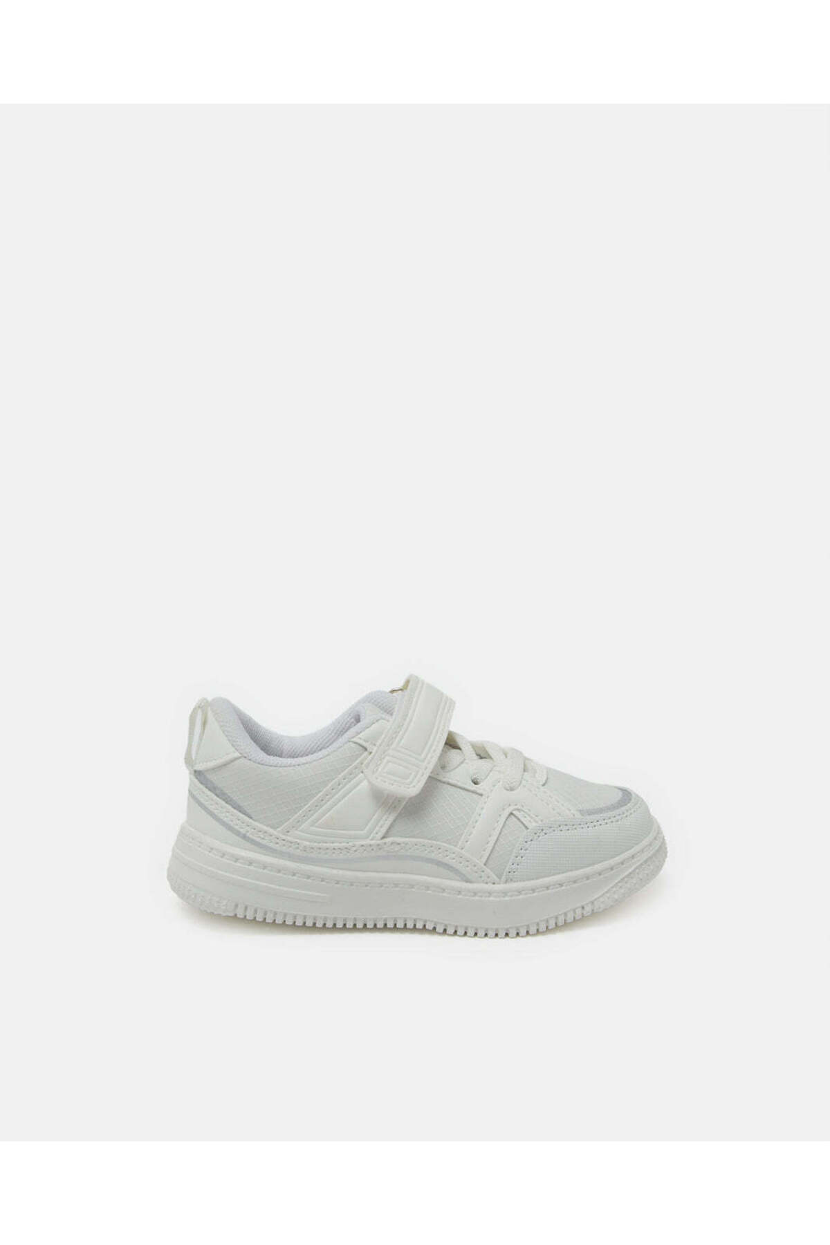 REDTAG Boys White Textured Sneakers