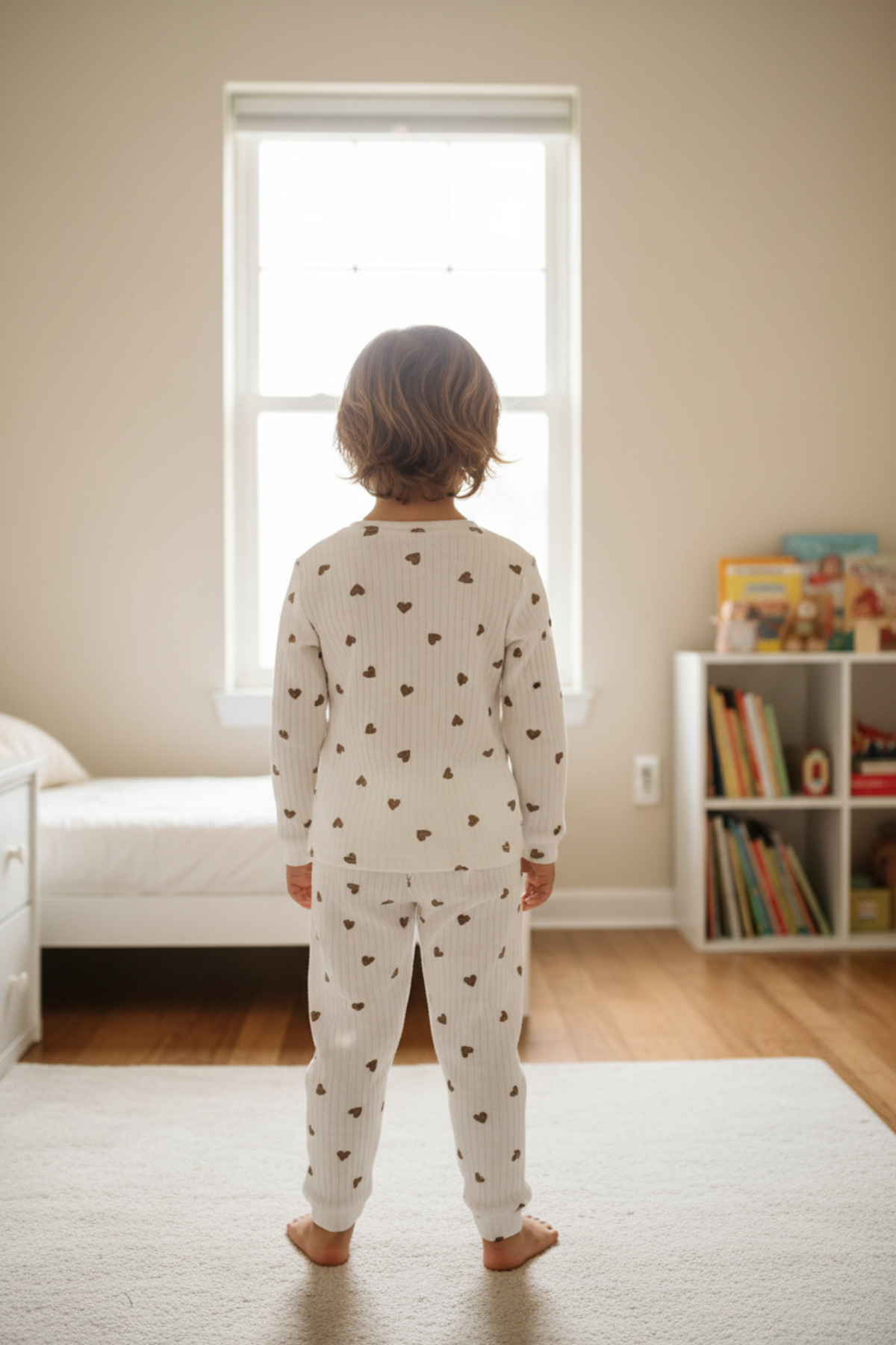 aden kids Raporlu Kumaş Desenli Çocuk Pijama Takımı fotoğrafı 3 (önizleme)