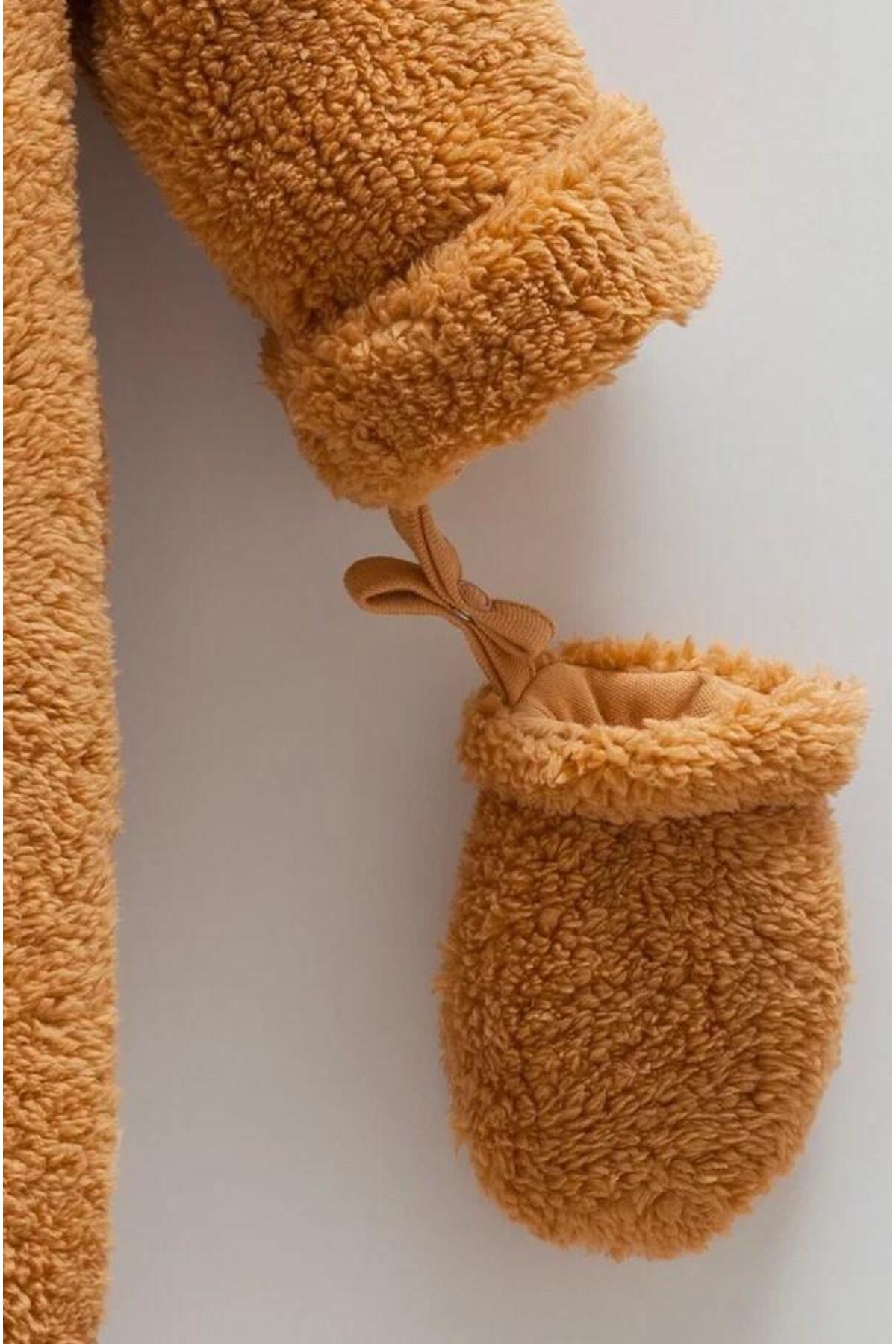 Caramel Erkek Bebek Peluş Tulum CAR-2110 fotoğrafı 2 (önizleme)