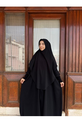 Zerafet çarşaf Takmatik eşarp