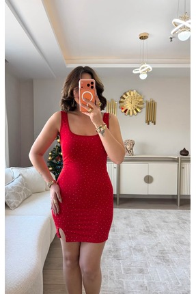 MEHTAP TURHAN Eila Taş İşlemeli Elbise